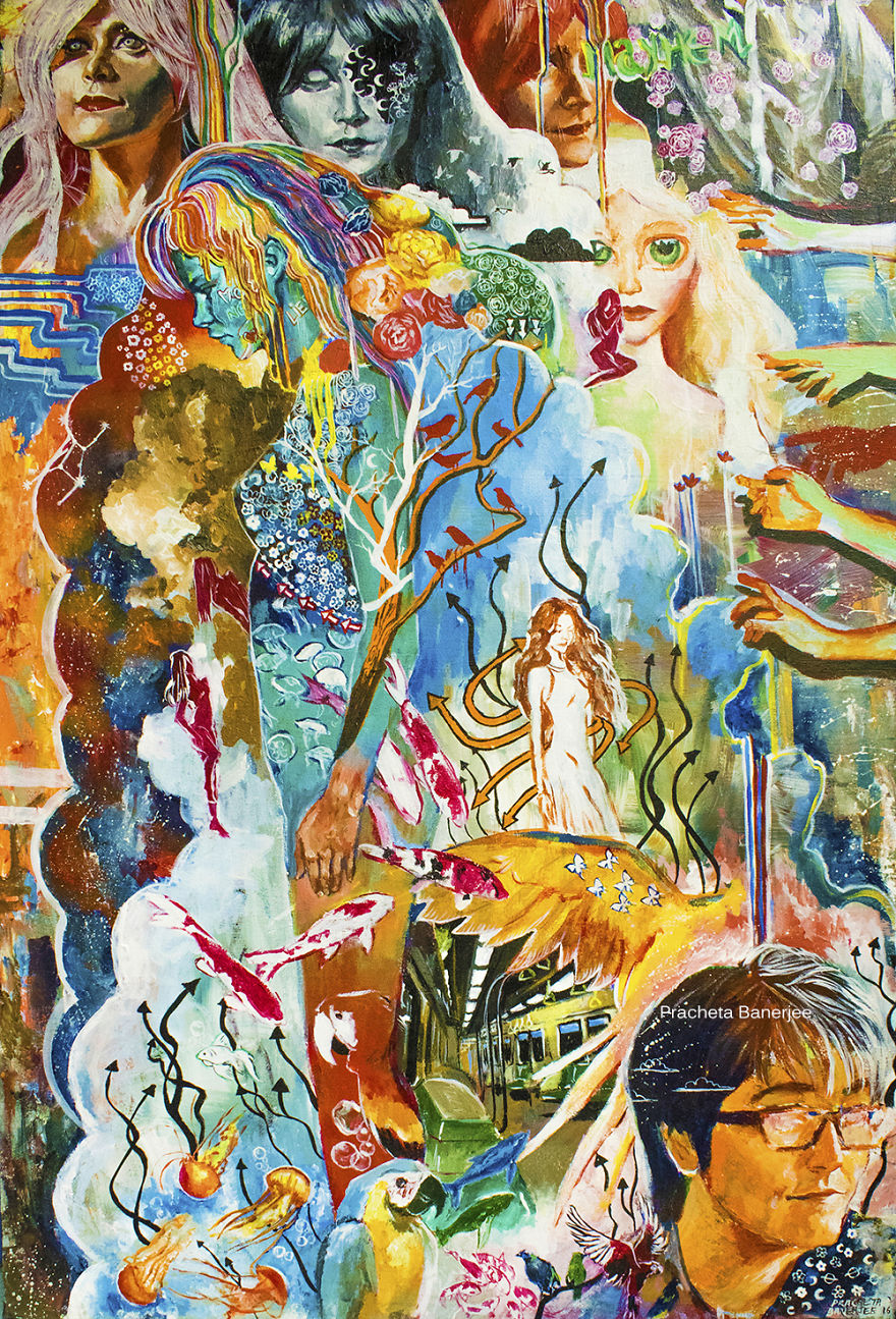 My 500 Hour Paintings On Canvas