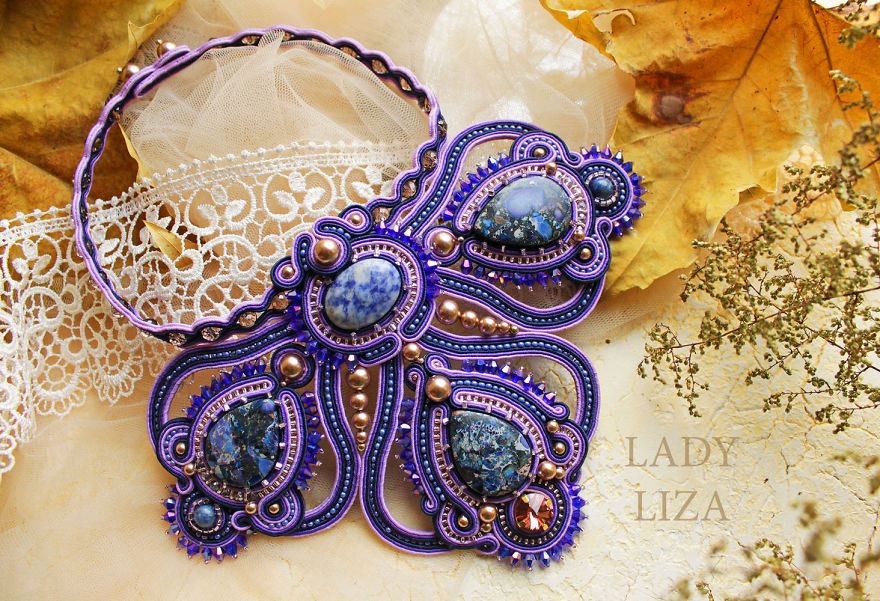 10+ Stunning Handmade Soutache Pieces Of Jewelry By Lady-liza