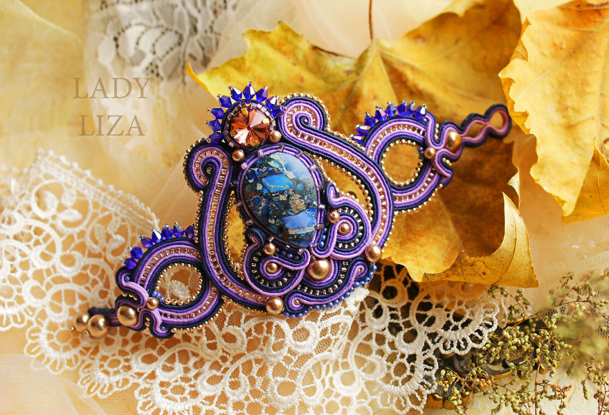 10+ Stunning Handmade Soutache Pieces Of Jewelry By Lady-liza