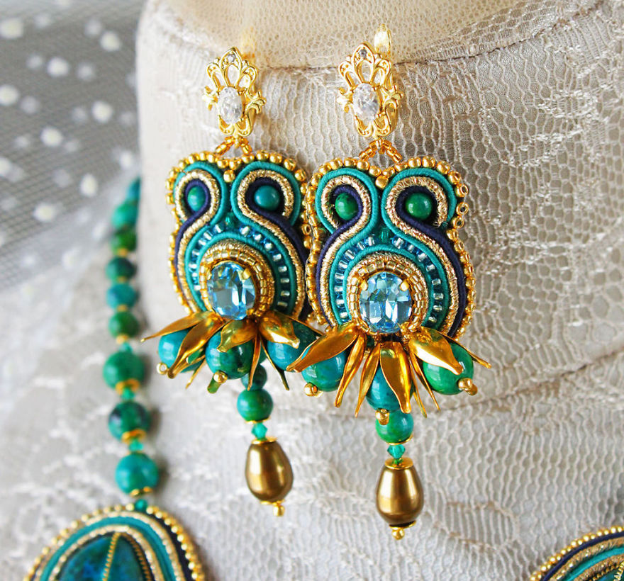 10+ Stunning Handmade Soutache Pieces Of Jewelry By Lady-liza