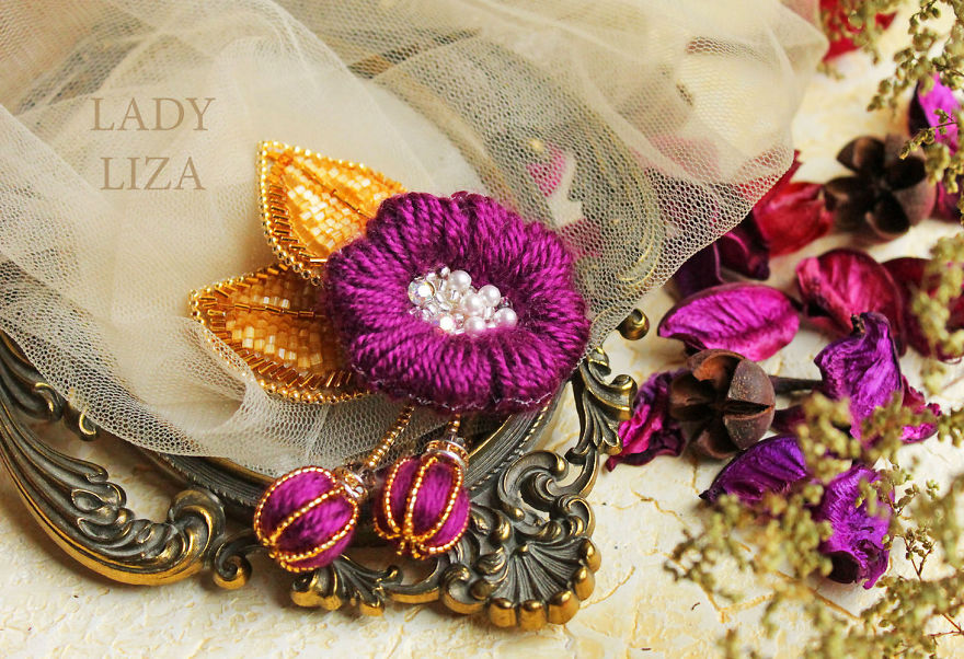 10+ Stunning Handmade Soutache Pieces Of Jewelry By Lady-liza