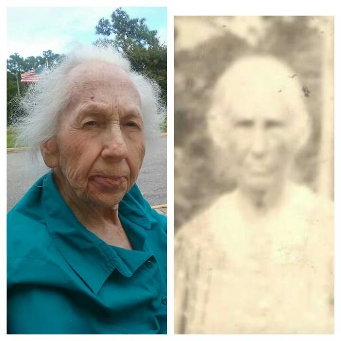 My Grandmother And Her Grandmother.