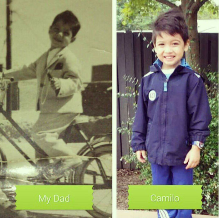 Grandfather And Grandson