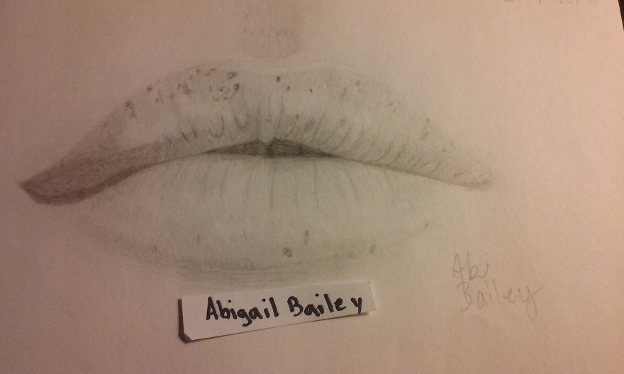 I'm 15 And I Draw Realistic Parts Of The Human Body