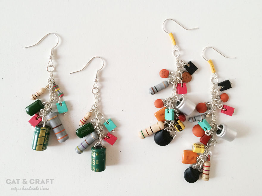 I Make Unique Geeky Jewelry Out Of Recycled Computers (10 Pics)