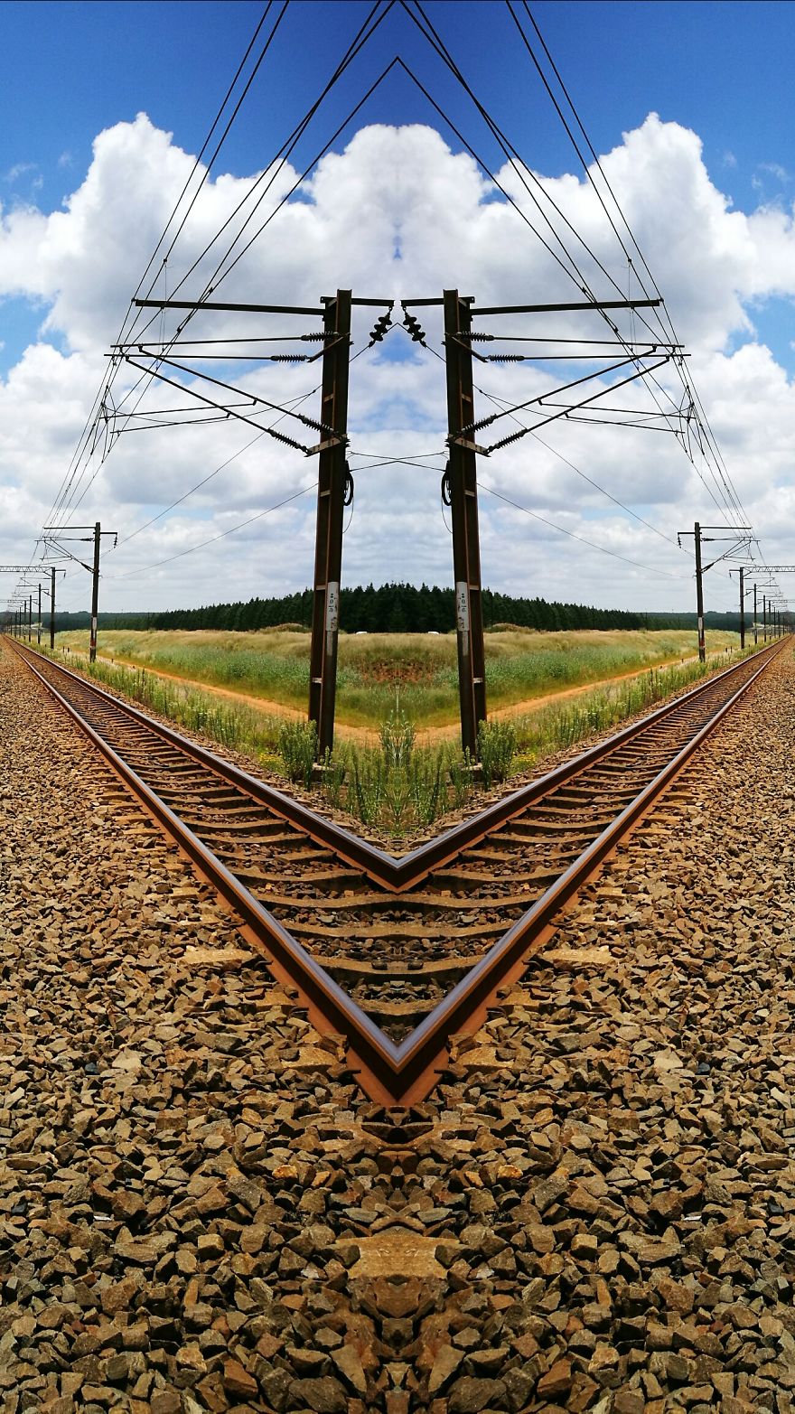 I Travel Across South Africa For Business And Enjoy Shooting And Editing Surreal-Symmetric Cell-Phonography