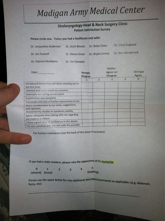 Apparently Army Doctors Have A Sense Of Humor