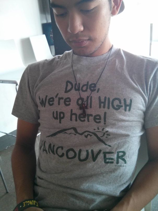 My Friend's Extremely Christian Mother Bought This For Him In Vancouver