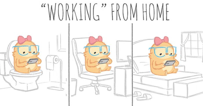 Meet Slothilda! Illustrator Fights With His Inner Sloth By Creating Adorable Sloth Comics