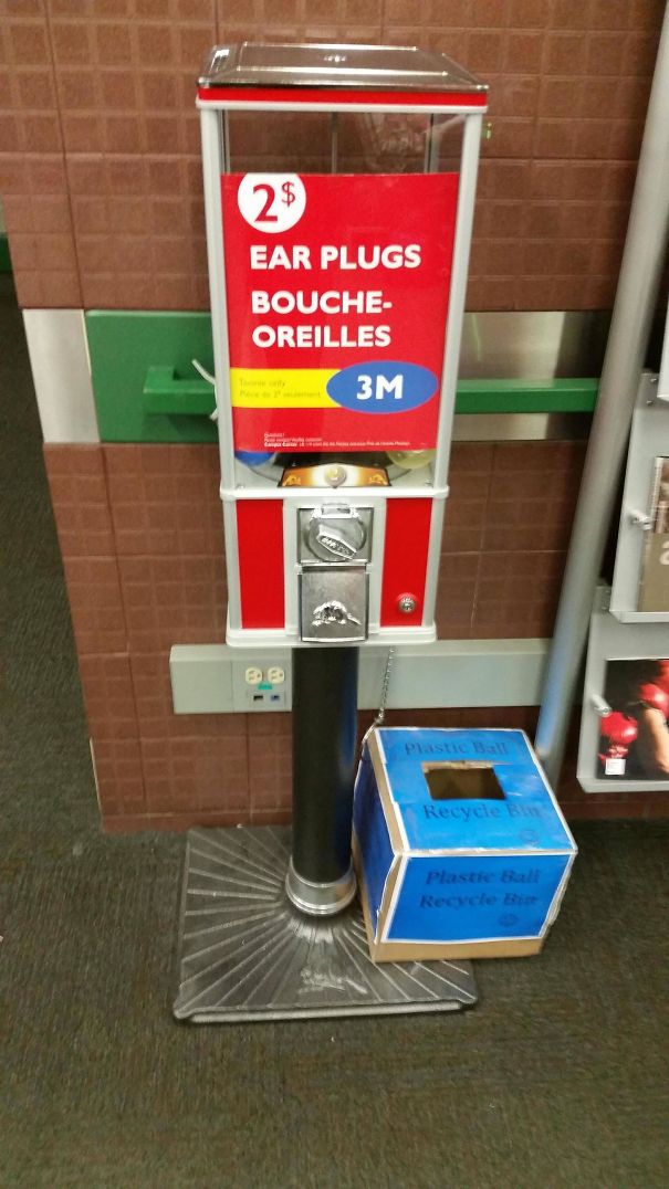 My University Has An Ear Plug Dispenser In The Library