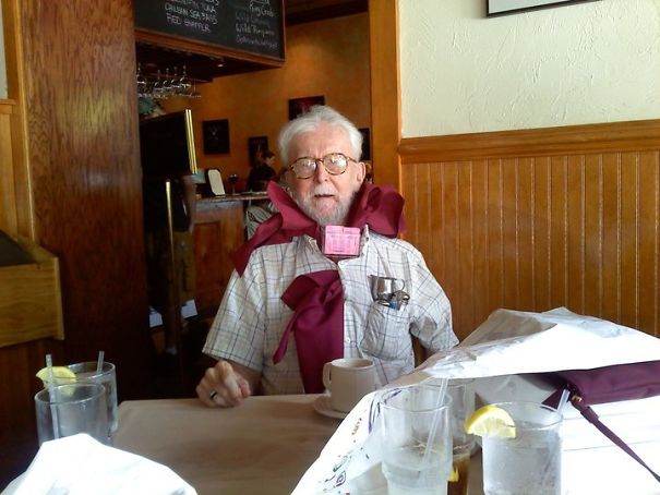 My Grandpa Is A Funny Old Man. He Likes To Steal Things