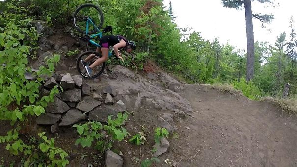 My Buddy Took A Mountain Biking Trip With His Family This Week