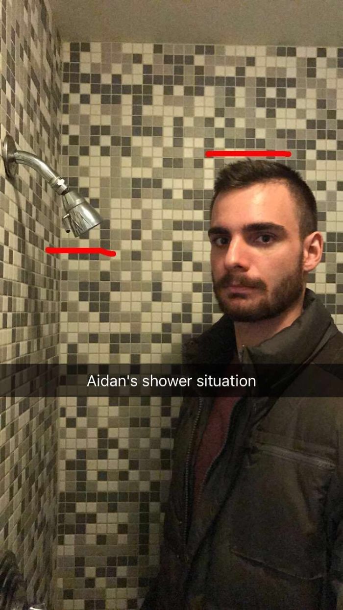 So My Friend Moved Into His New Dorm Room