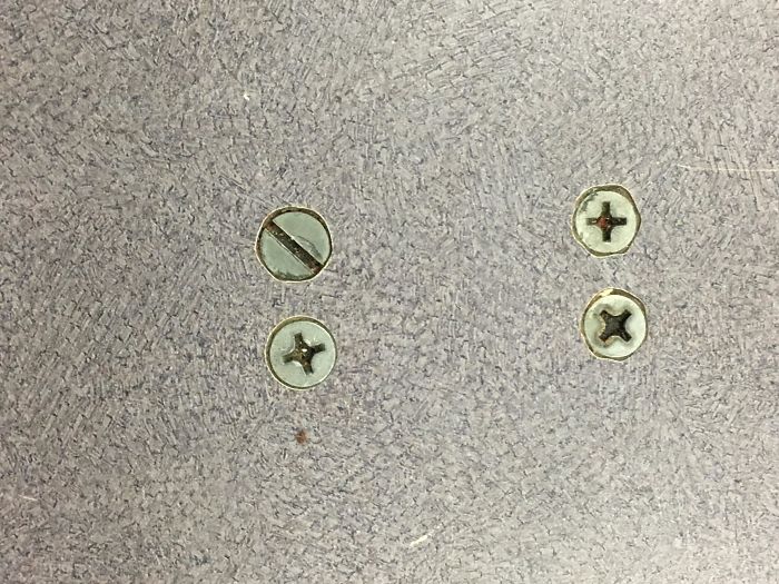 They Used A Different Screw