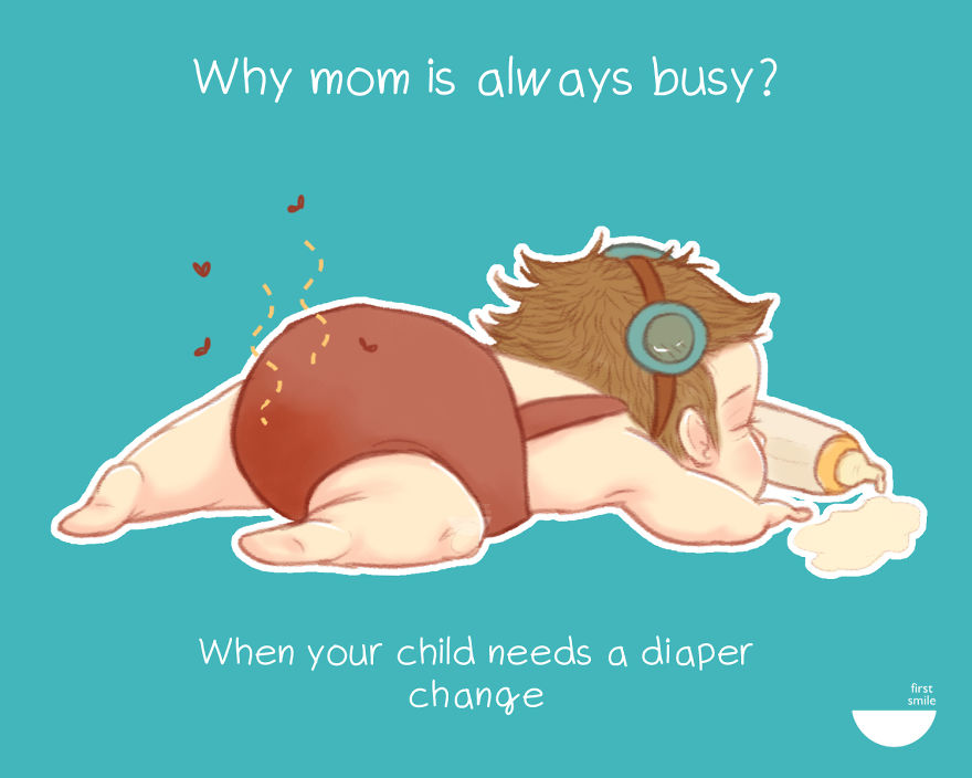 Why Is Mom Always Busy?
