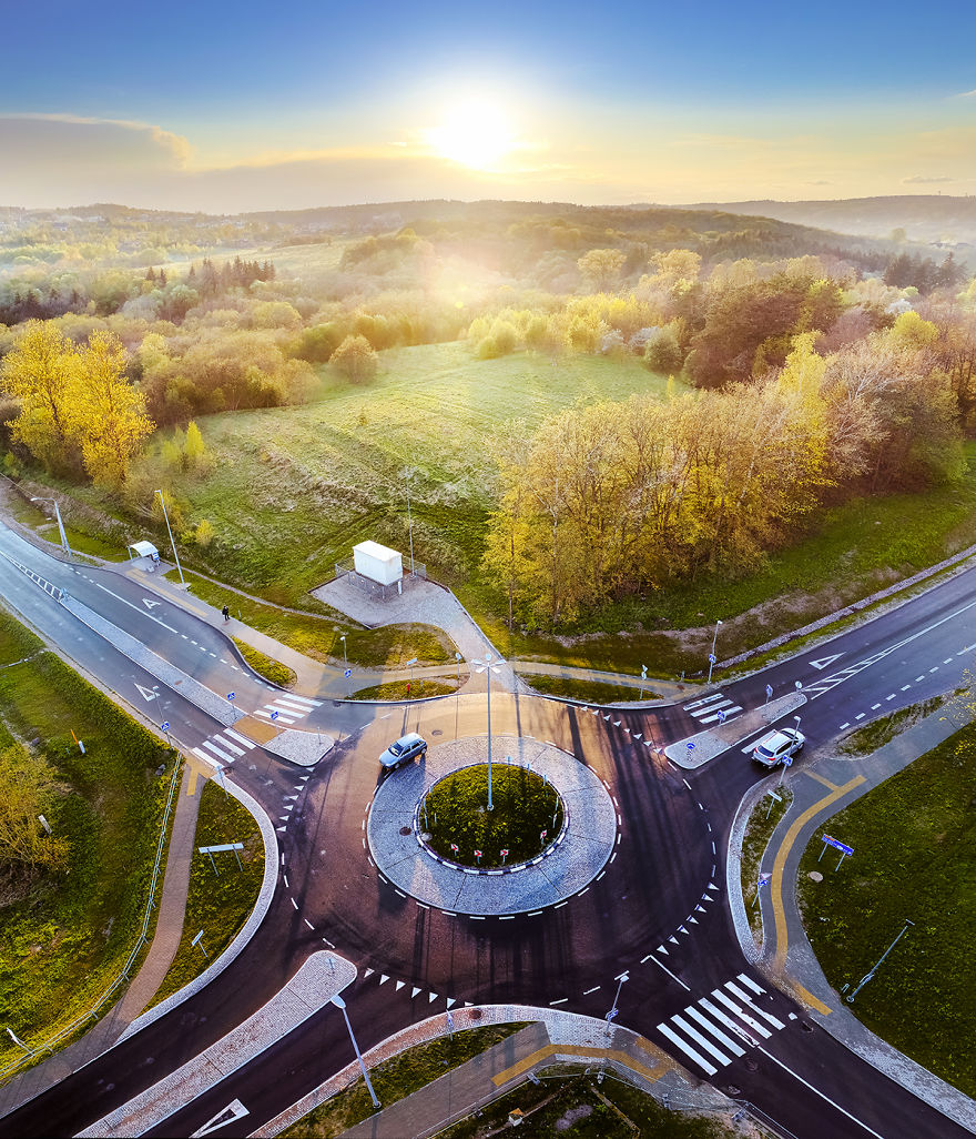 Naujoji Vilnia Roundabout