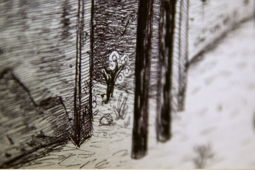 I Draw Old Dreams And Nightmares On The Streets Of Tel Aviv