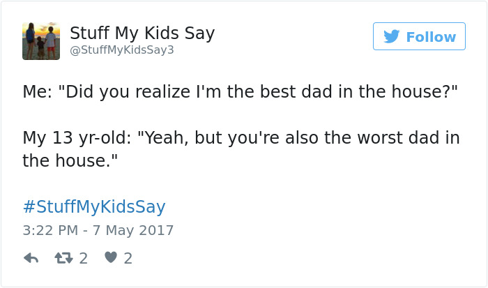 Savage Kid Tweet