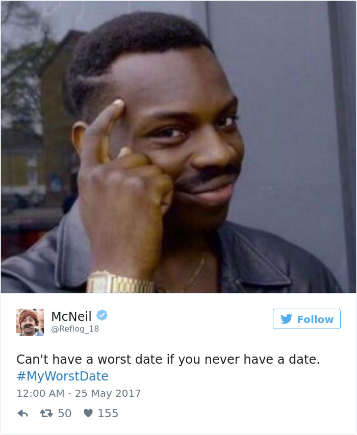 Funny #myworstdate Tweets