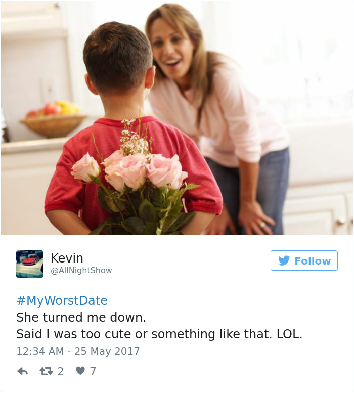 Funny #myworstdate Tweets