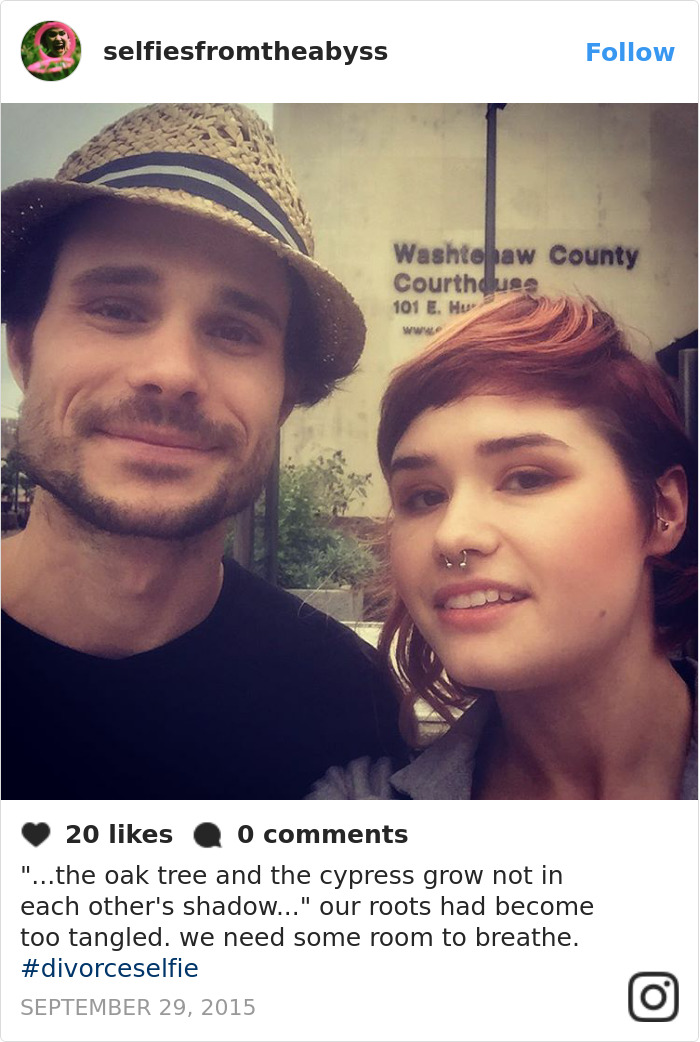 Divorce Selfie