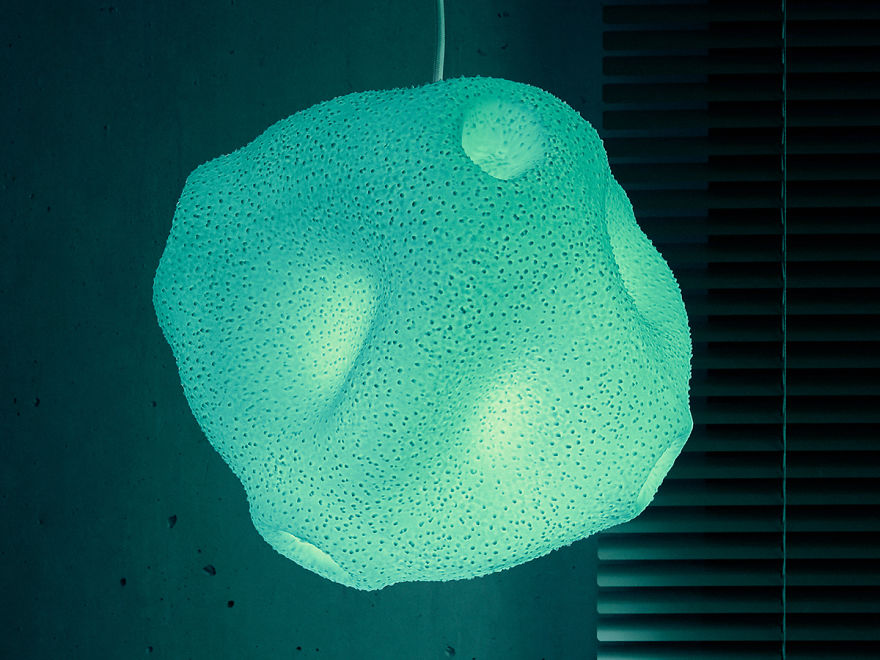 Swiss Designers Created A Series Of Pollen Lamps Inspired By The Beauty Of Pollen Grains As Seen Under A Microscope Swiss Designers Created A Series Of Pollen Lamps Inspired By The Beauty Of Pollen Grains As Seen Under A Microscope