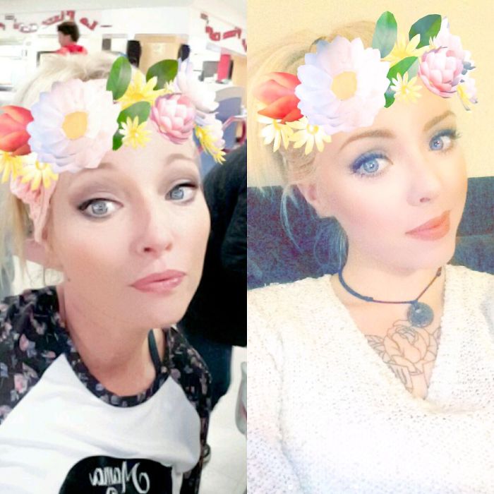 My Mother On The Left, Me On The Right