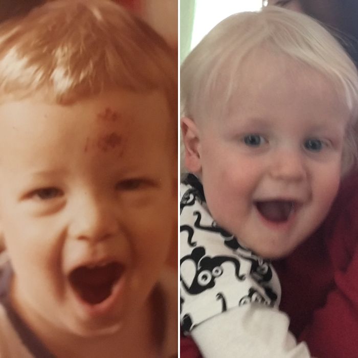 Me In '78 Vs My Youngest Son Now.