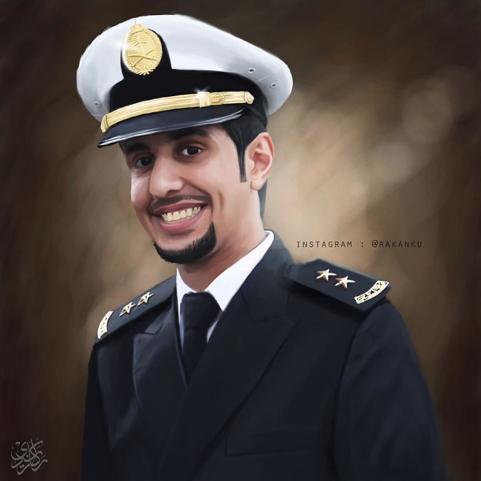 A Saudi Artist With Handicap Paints Wonderful Paintings