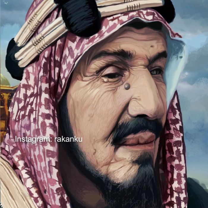 A Saudi Artist With Handicap Paints Wonderful Paintings