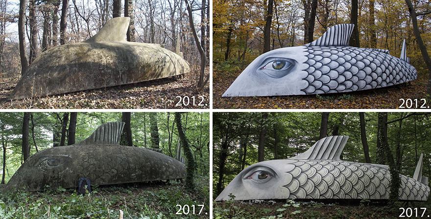 I Turned Old Abandoned Boat Into Piece Of Art I Turned Old Abandoned Boat Into Piece Of Art