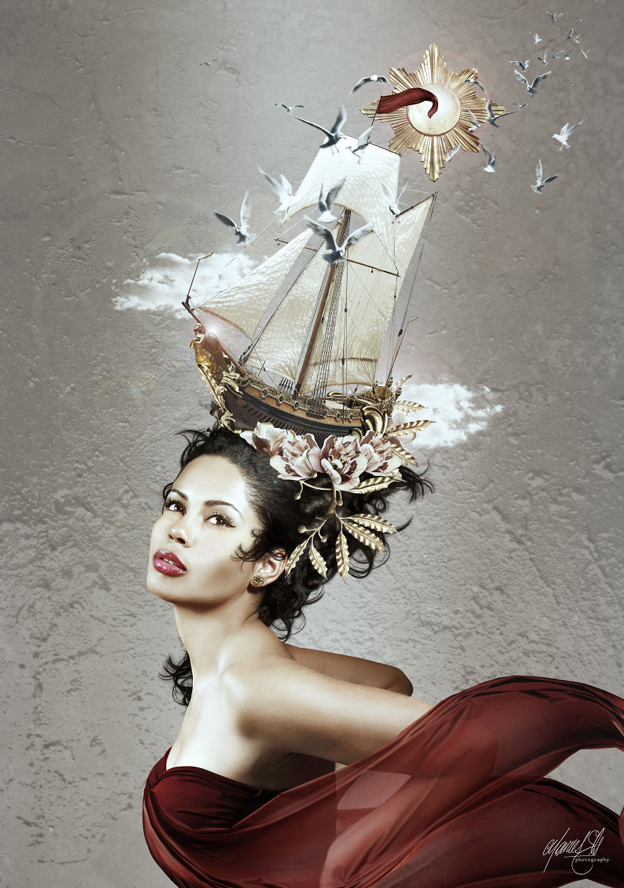 Spring Has Sprung And So Has These Fabulous Fantasy Hat Designs, Created And Chosen From 100's Of Flower Images Taken This Spring