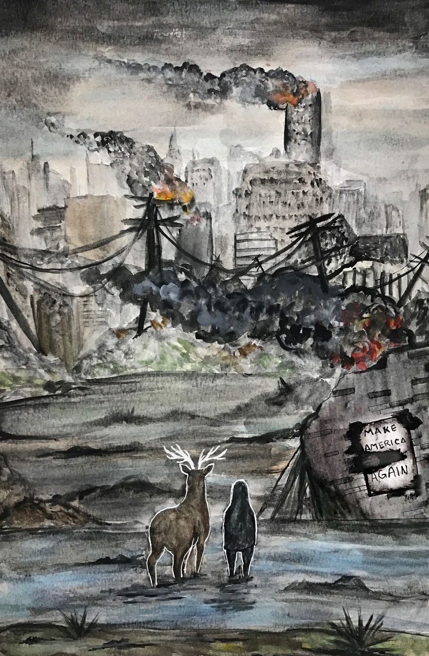 Art Students Speak Truth To Trump Art Students Speak Truth To Trump