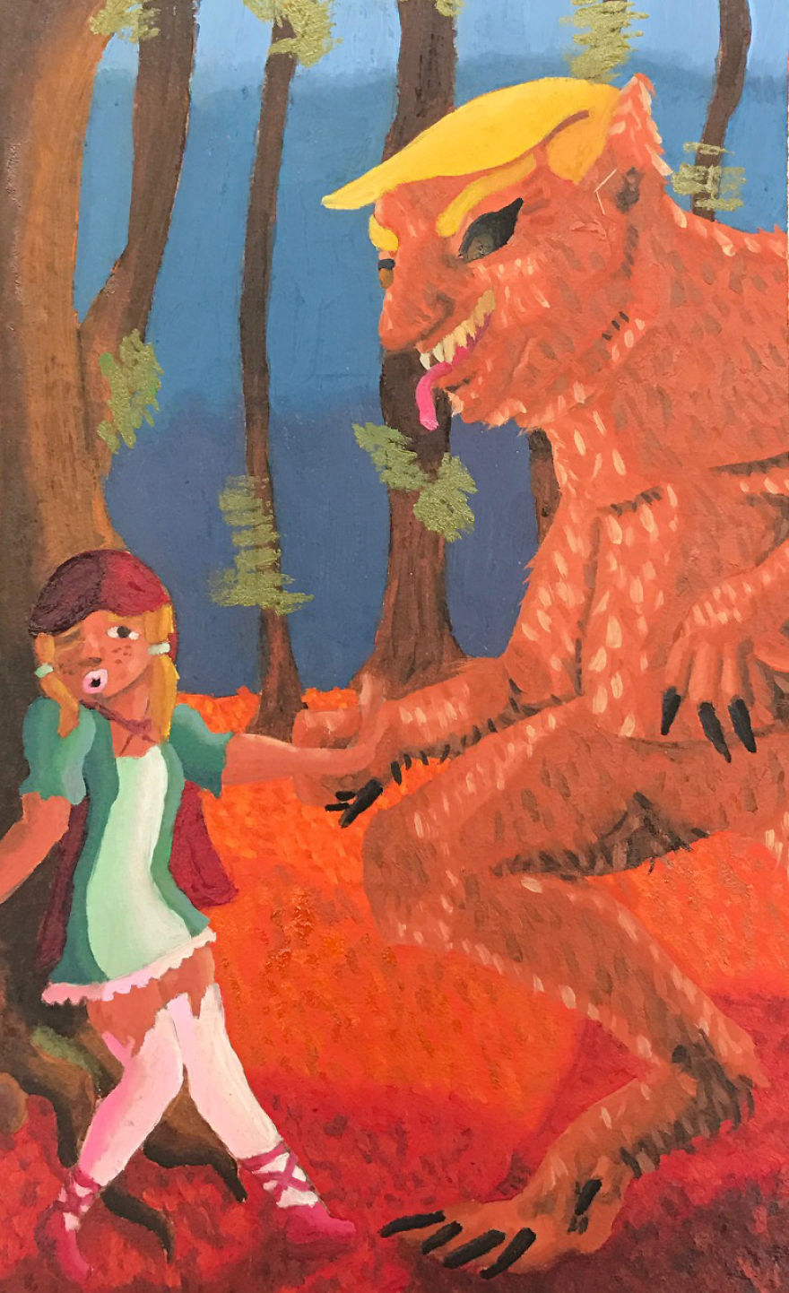 Art Students Speak Truth To Trump Art Students Speak Truth To Trump