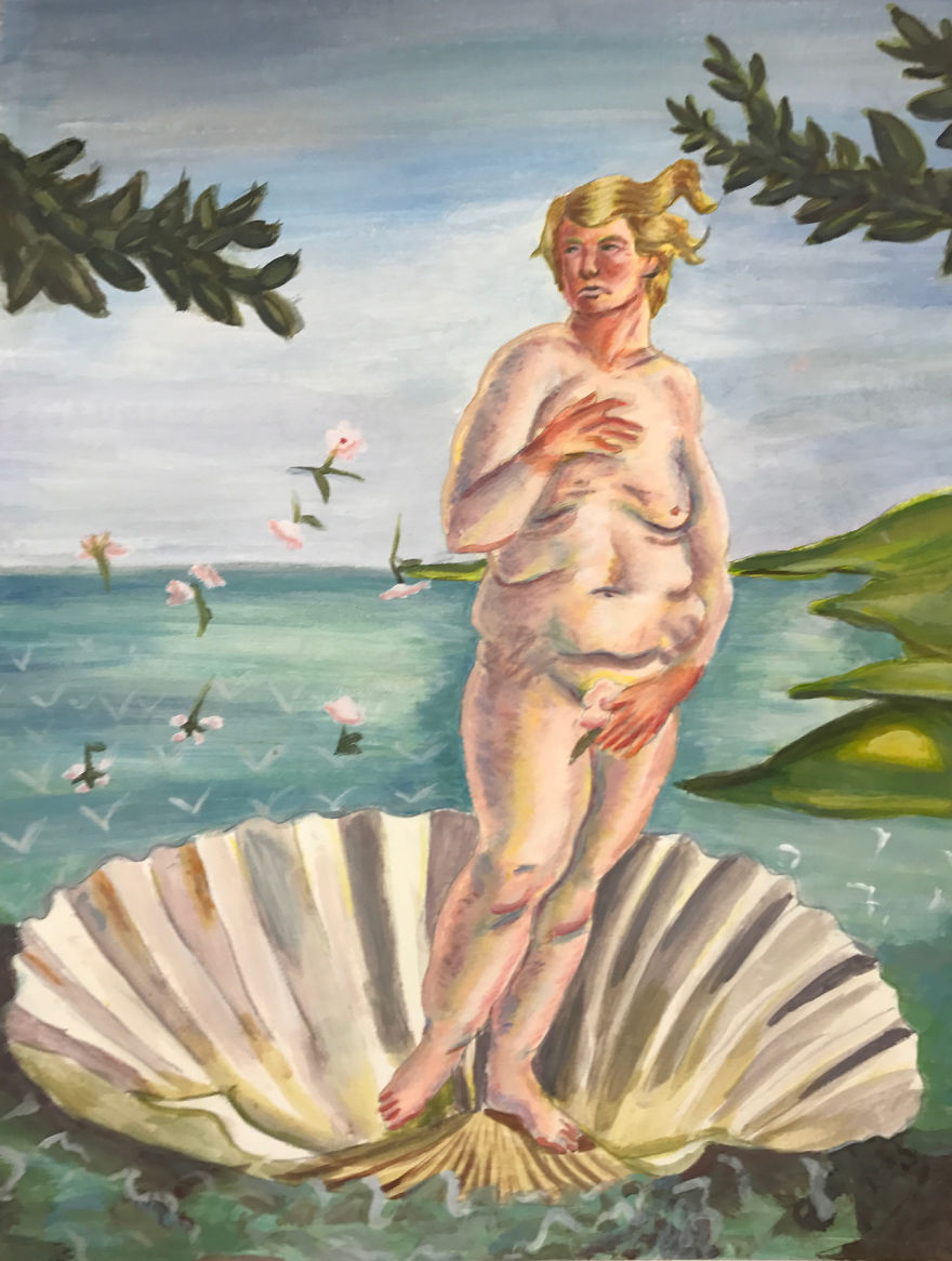 Art Students Speak Truth To Trump