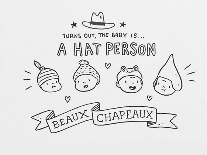 Good Thing Hat Season Is Upon Us-- Time To Show Off That Perfectly Round Head!