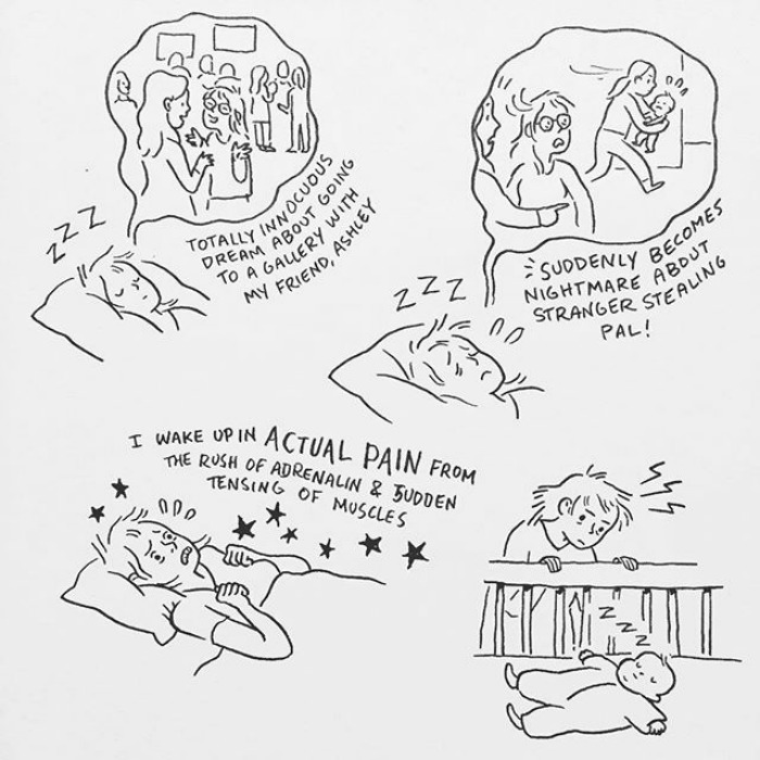 In Addition To The Baby Waking Us Up, There's This Sort Of Nonsense At Night. Thanks, Brain.