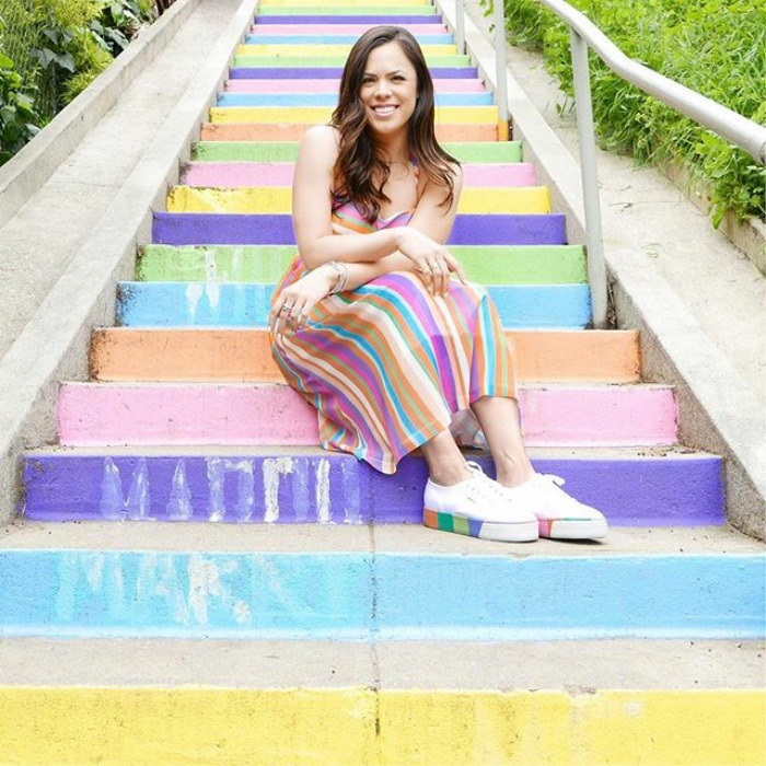 Stripes On Stripes... On Stripes! 💛💙💚💗💜