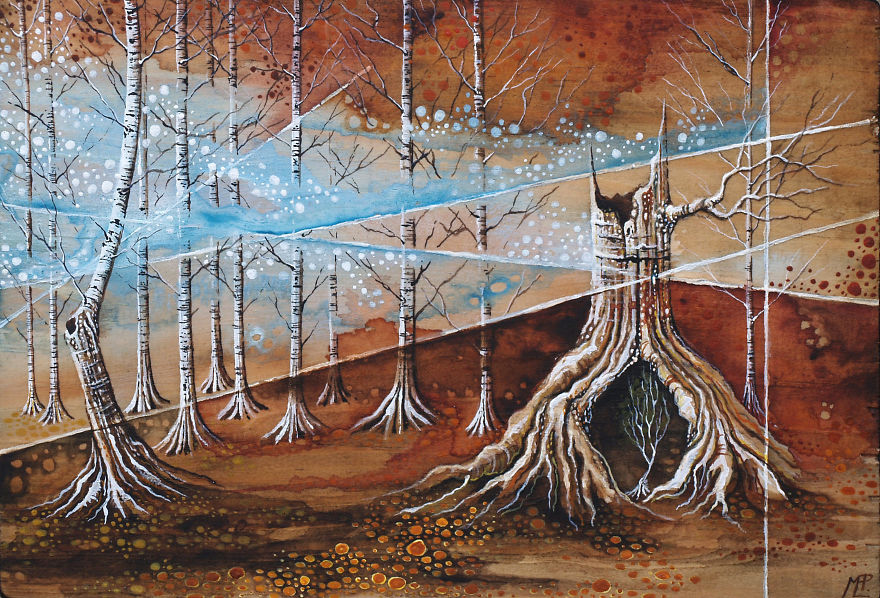 I Make Fantastical Nature Inspired Illustrations