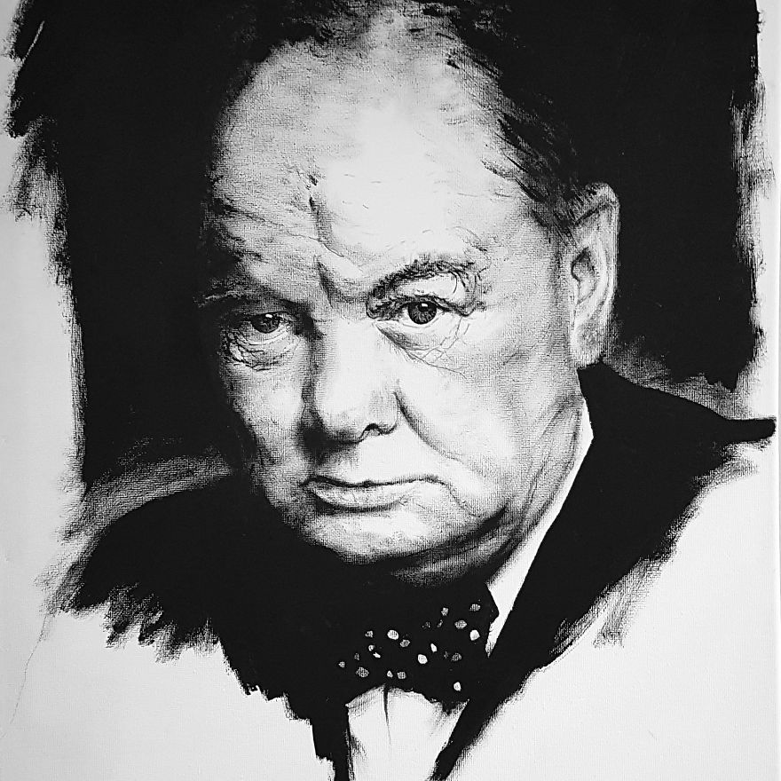 Black And White Celebrity Art Black And White Celebrity Art