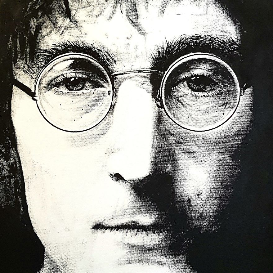 Black And White Celebrity Art Black And White Celebrity Art