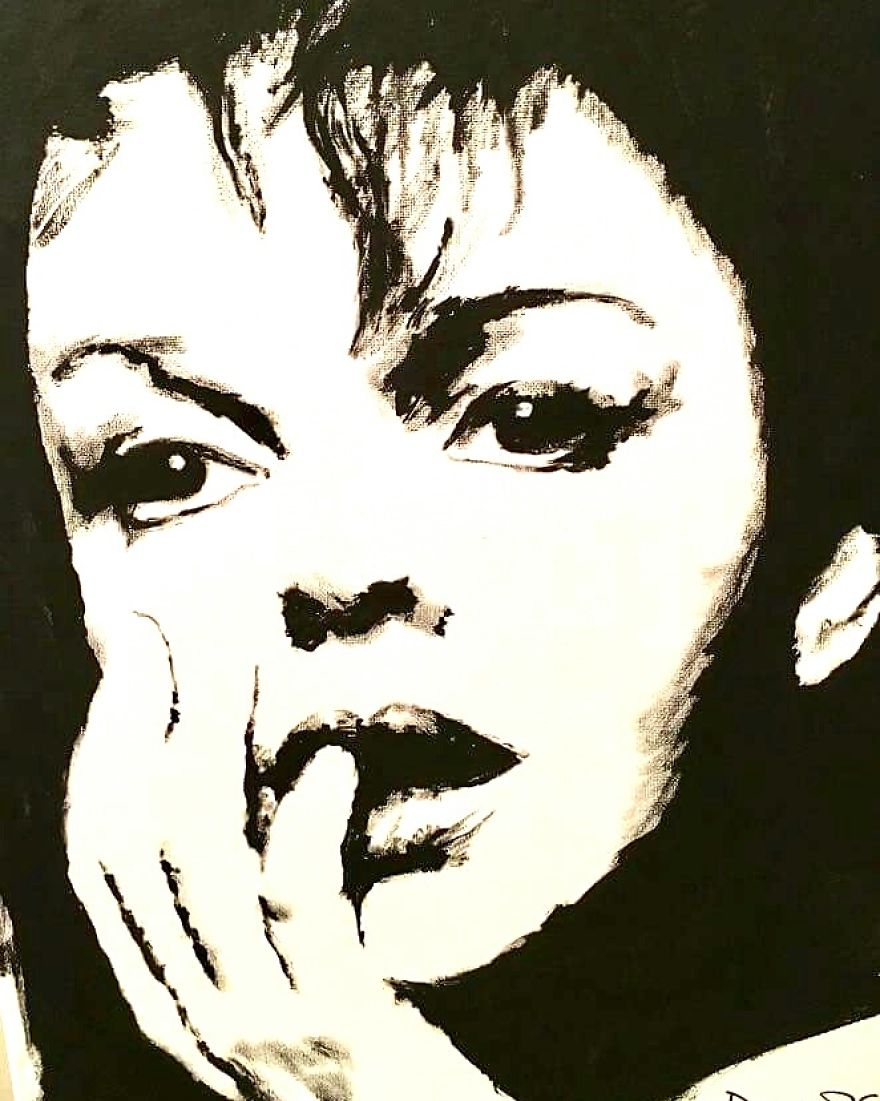 Black And White Celebrity Art Black And White Celebrity Art