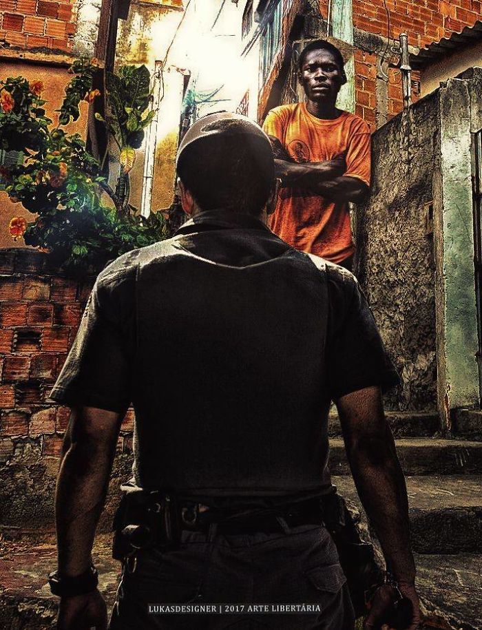 Brazilian Artist Makes Art With The Reality Of Children In The Favelas