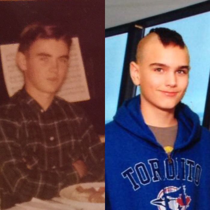 1962 & 2015: My Father And Son At Age 15