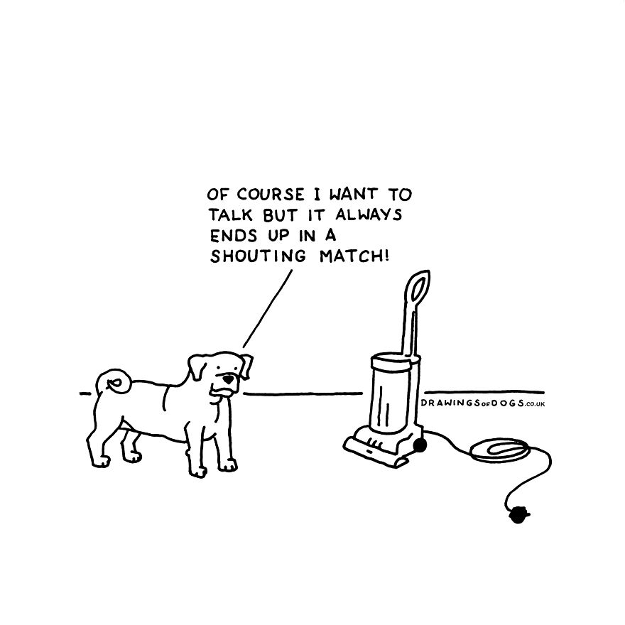 I Started Doing Amusing Drawings Of Dogs When Anxiety Forced Me To Drop Out Of A Philosophy Phd.