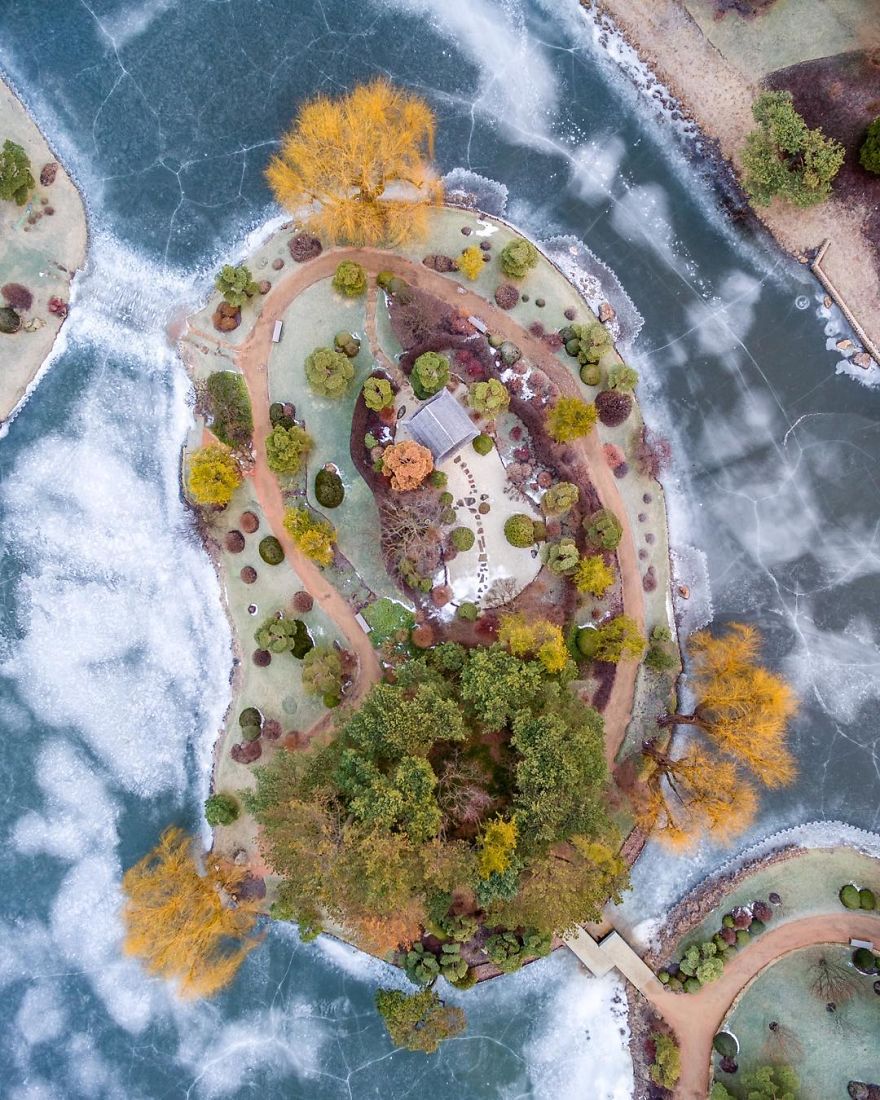 Chicago From Above: Awesome Bumblebee Photograph By Razvan Sera