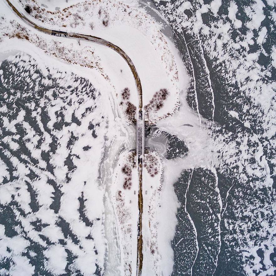 Chicago From Above: Awesome Bumblebee Photograph By Razvan Sera