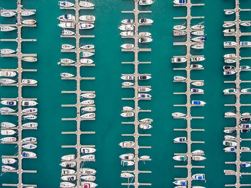 Chicago From Above: Awesome Bumblebee Photograph By Razvan Sera