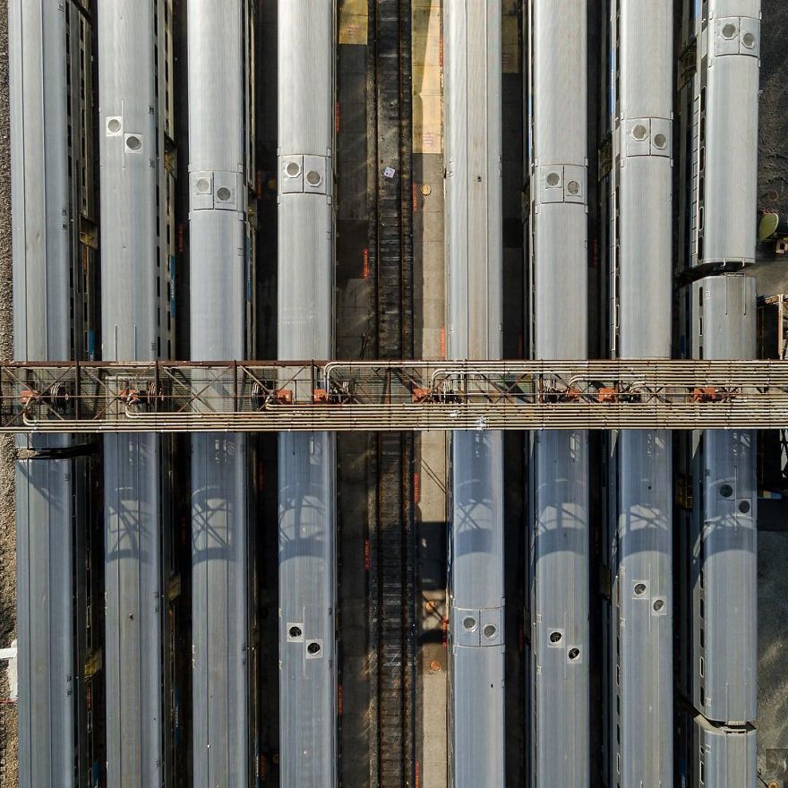 Chicago From Above: Awesome Bumblebee Photograph By Razvan Sera