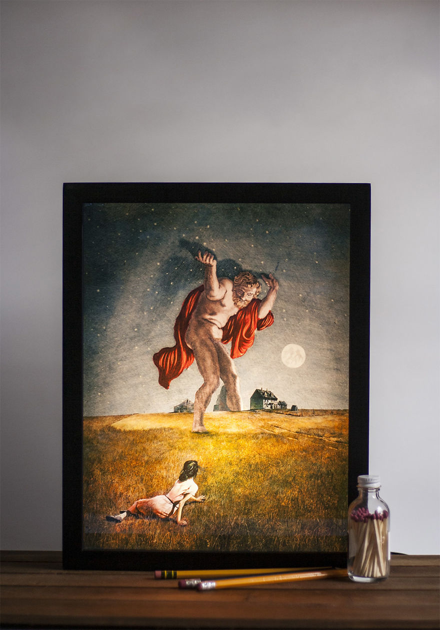 Andrew Wyeth's "Christina's World" Painting, Digitally Edited And Re-Imagined..